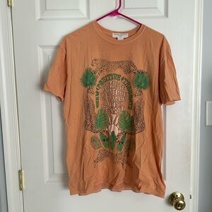 “Project Social Exclusive Grow Positive Thoughts” over sized tshirt